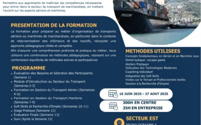 Formation Redynamisation – Métiers du Transport Maritime à Saint-André